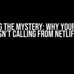 Solving the Mystery: Why Your Proxy Isn’t Calling from Netlify